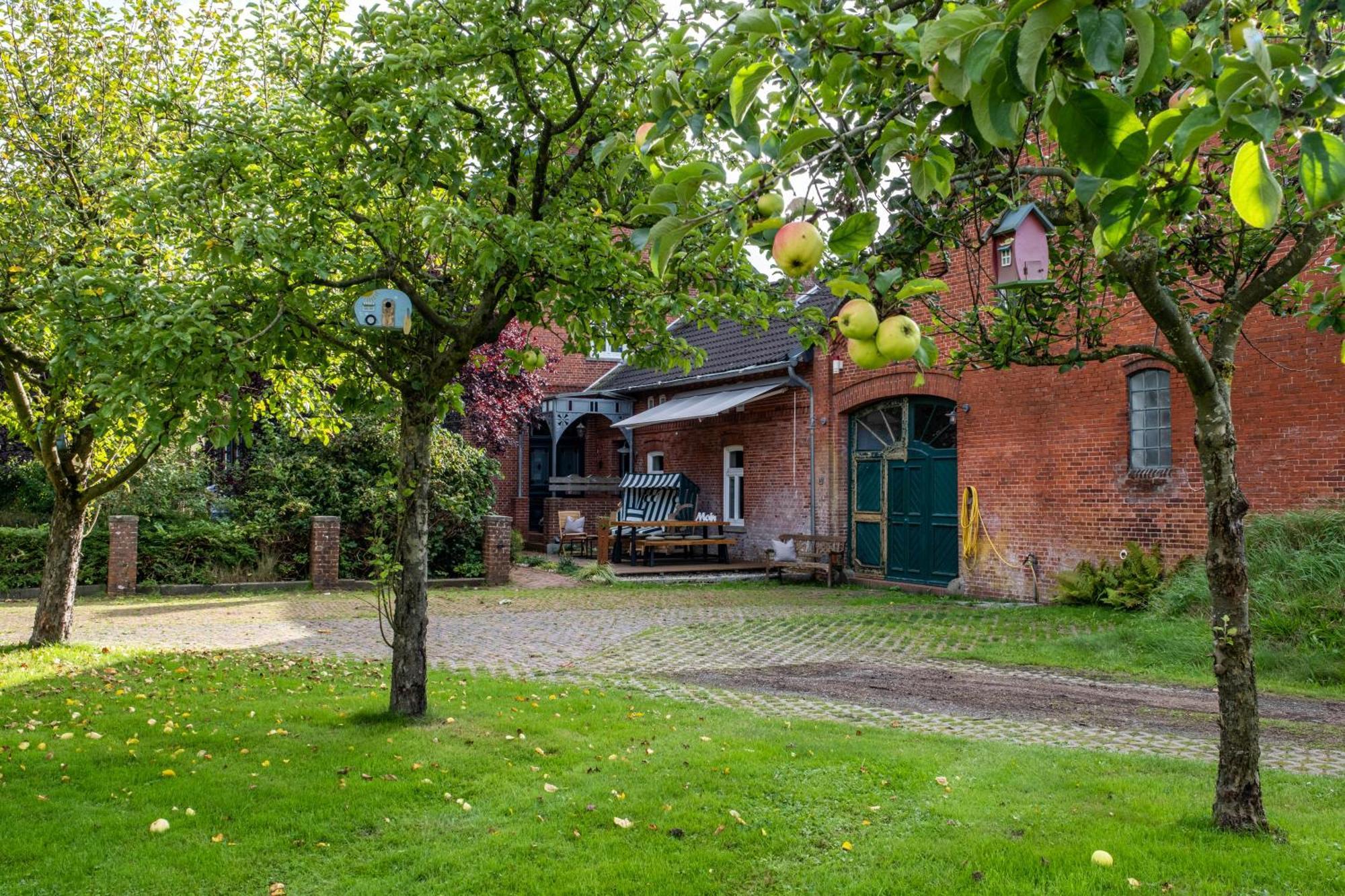 Ferienwohnung Flut Sandstedt Exterior foto